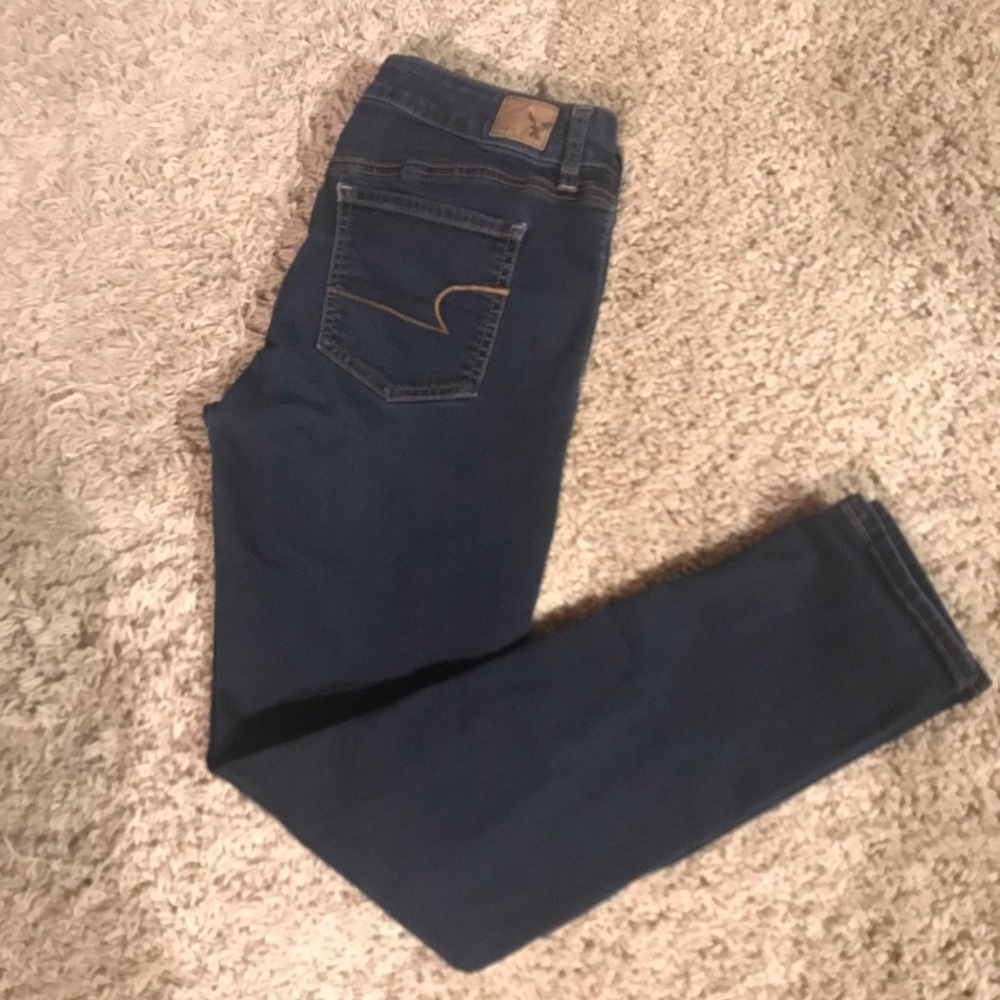 American Eagle Dark Wash Skinny Jeans